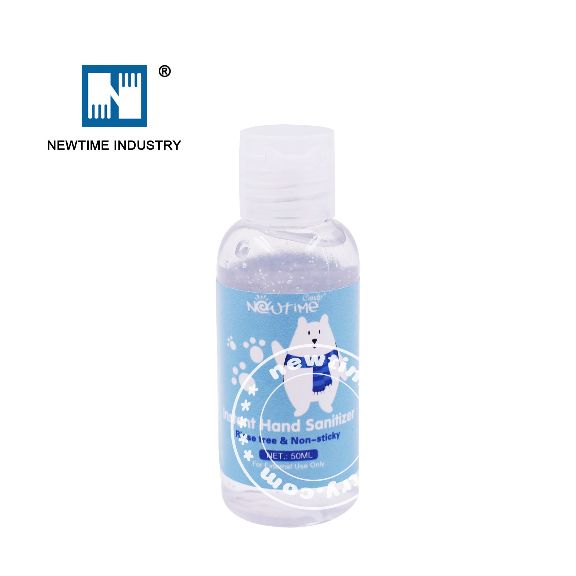 50ML Travel Size Alcohol content Hand Sanitizers