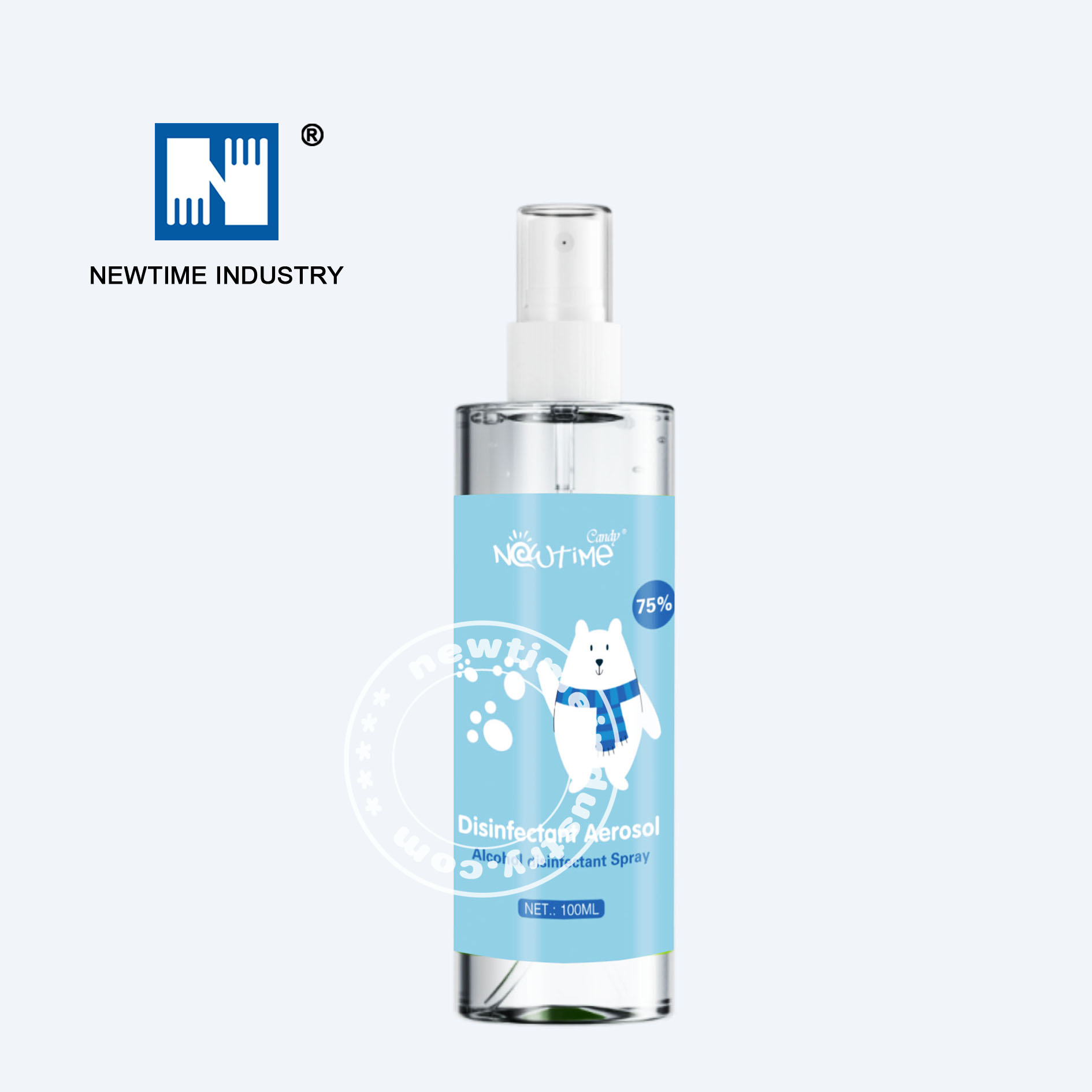 100ML Alcohol Content Hand Sanitizer Spray